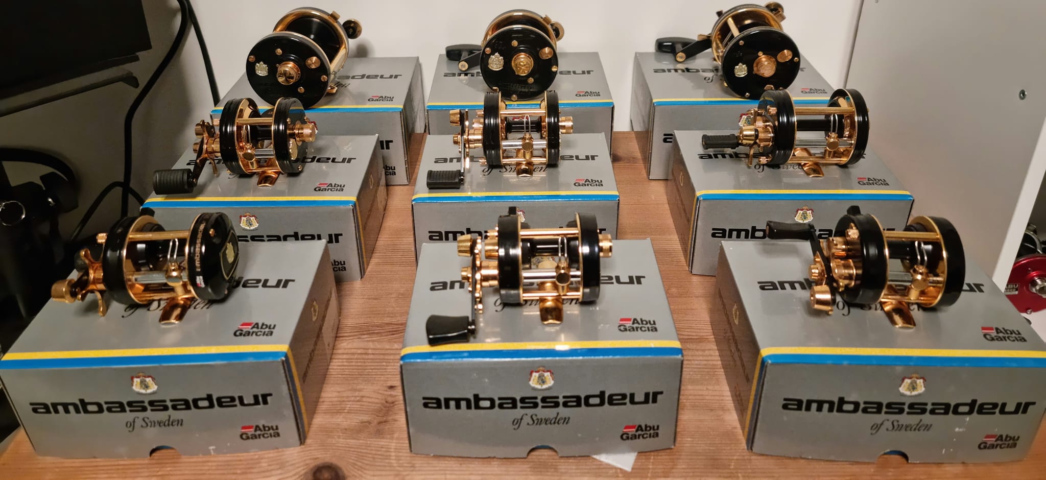 The Ambassadeur gold collection 1992. Ambassadeur 1500cdl 2500cdl 