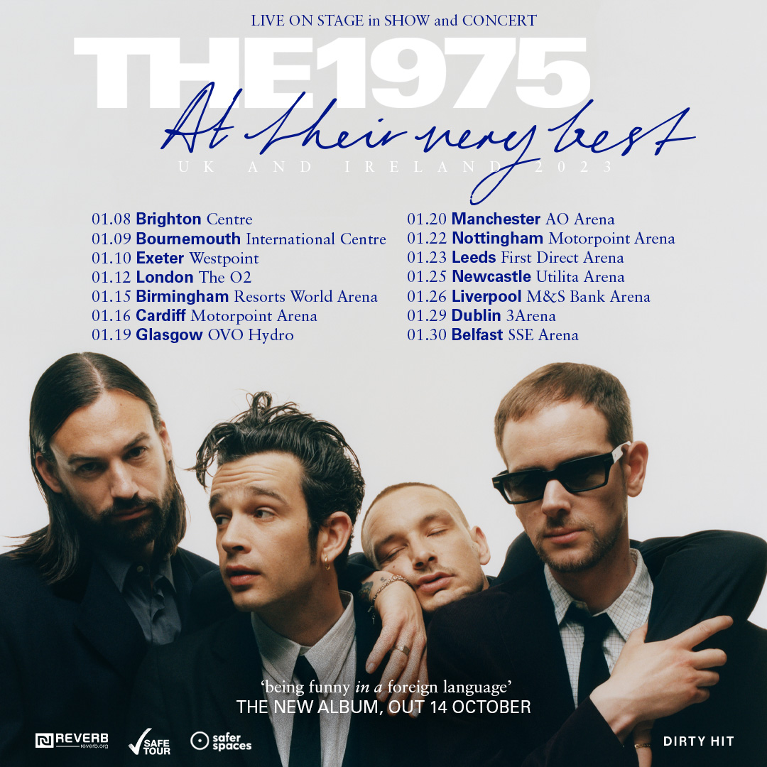The 1975 At Their Very Best Limited edition tour zines