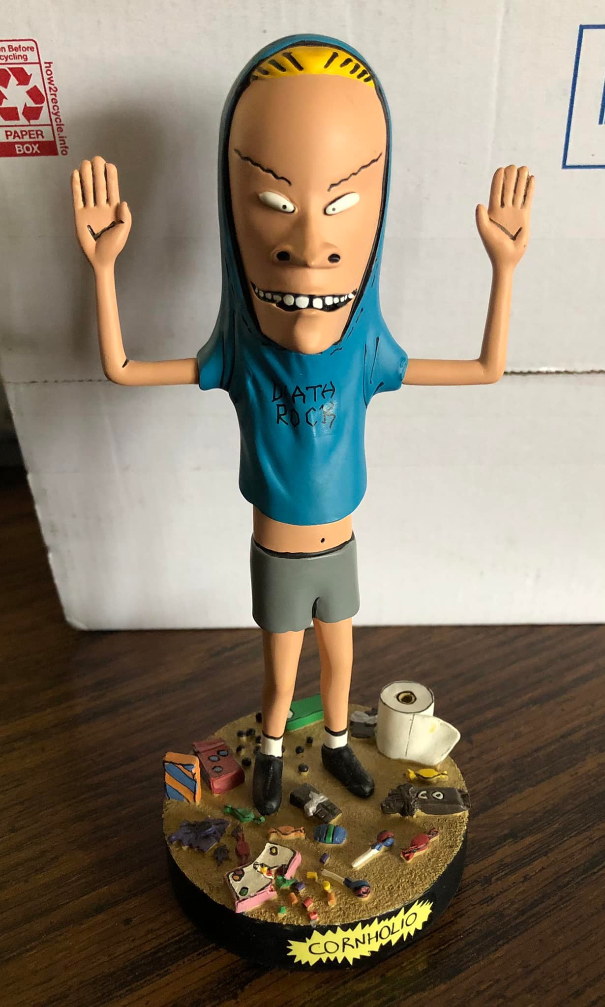 Beavis and Butthead Cornholio head knocker review