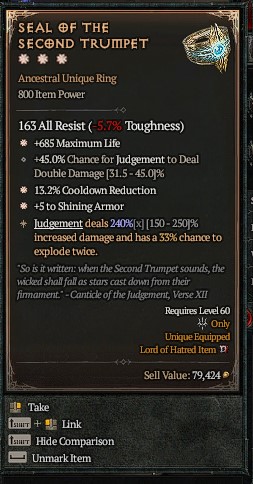 Diablo 4 MARKETPLACE | BUY - SELL - TRADE | Selling 1slot mythic ...