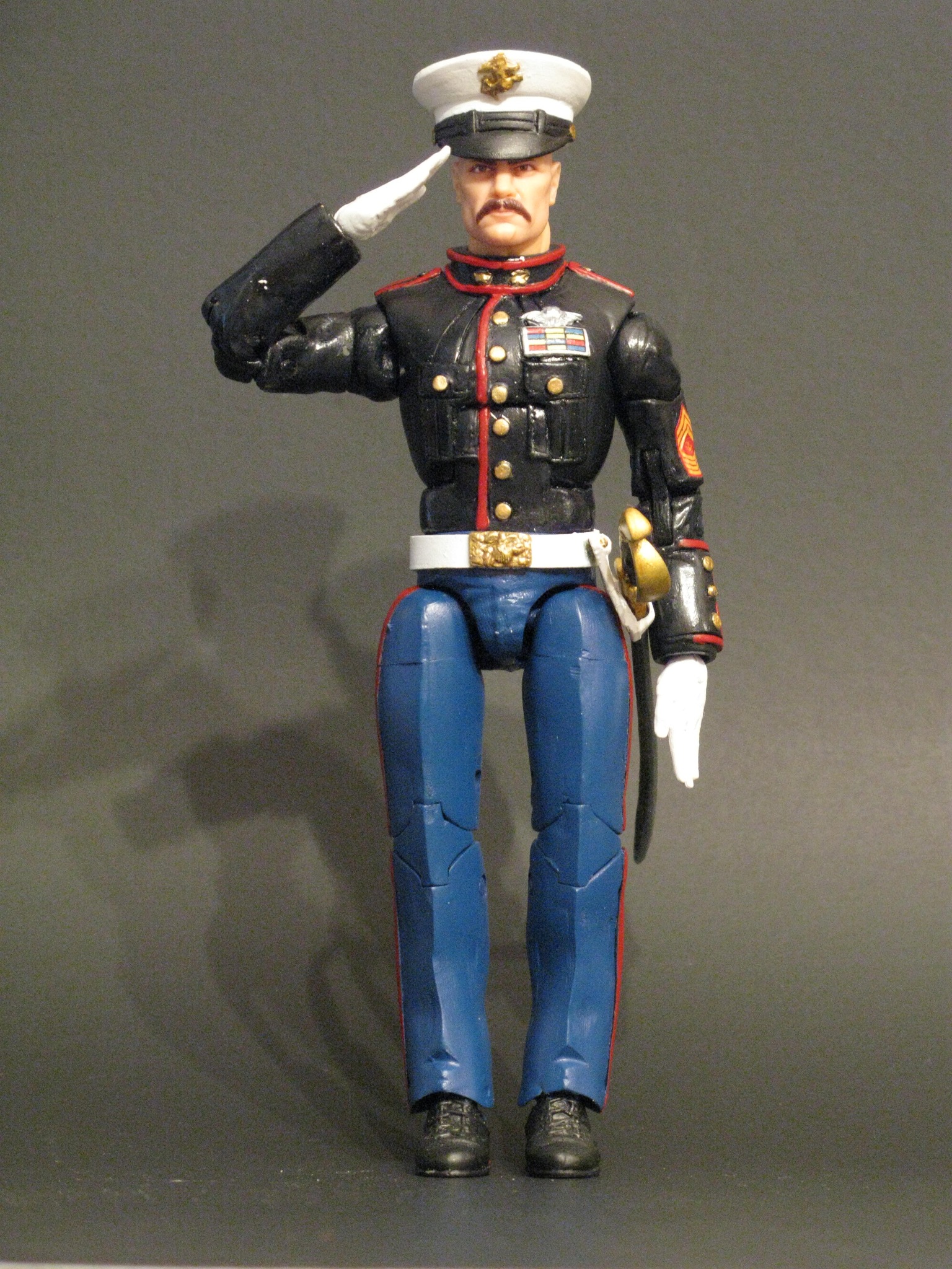 G.I. Joe Gung-Ho in dress blues action figure