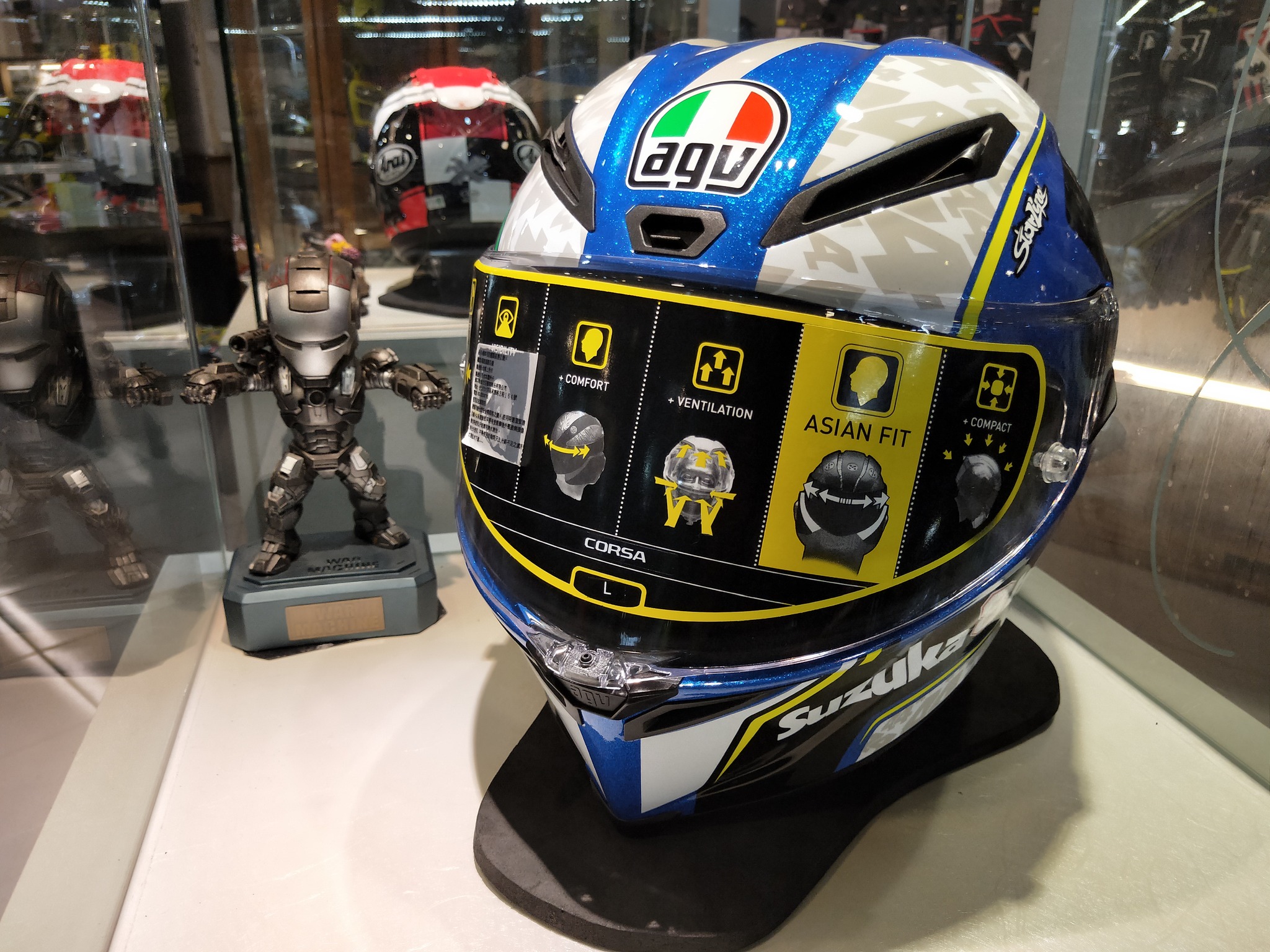 🏁 AGV Corsa R｜Suzuka 8 Hours 限定配色賽道血統，為速度而生。 源自