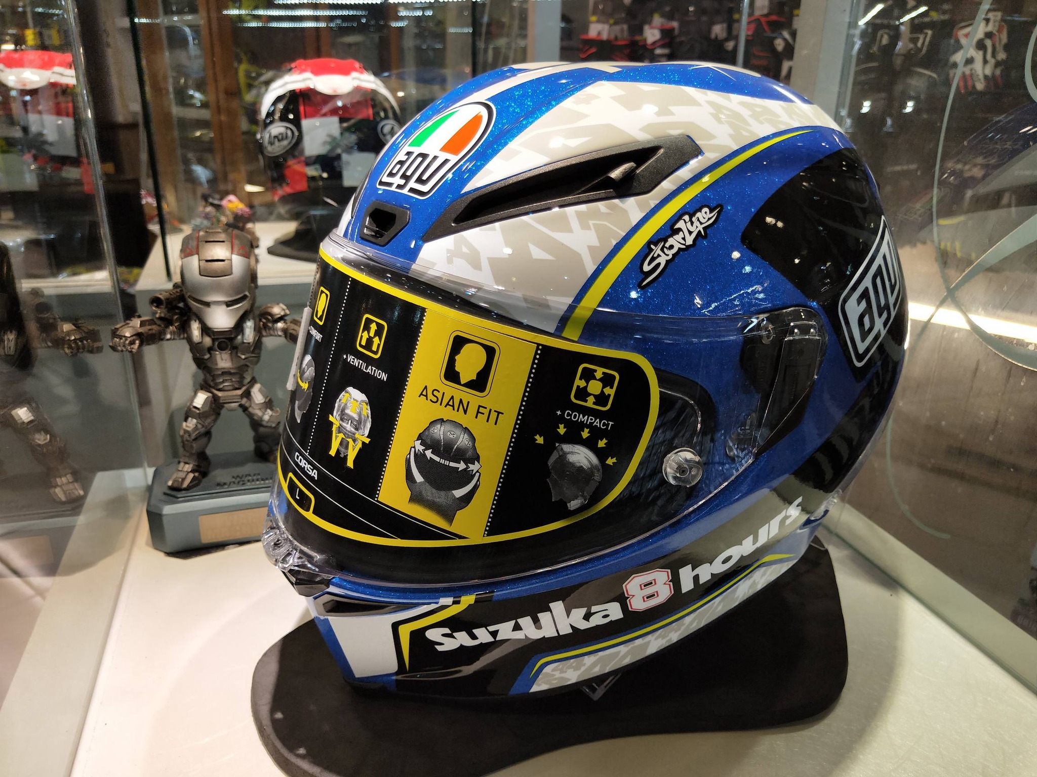? AGV Corsa R｜Suzuka 8 Hours 限定配色賽道血統，為速度而生。 源自 