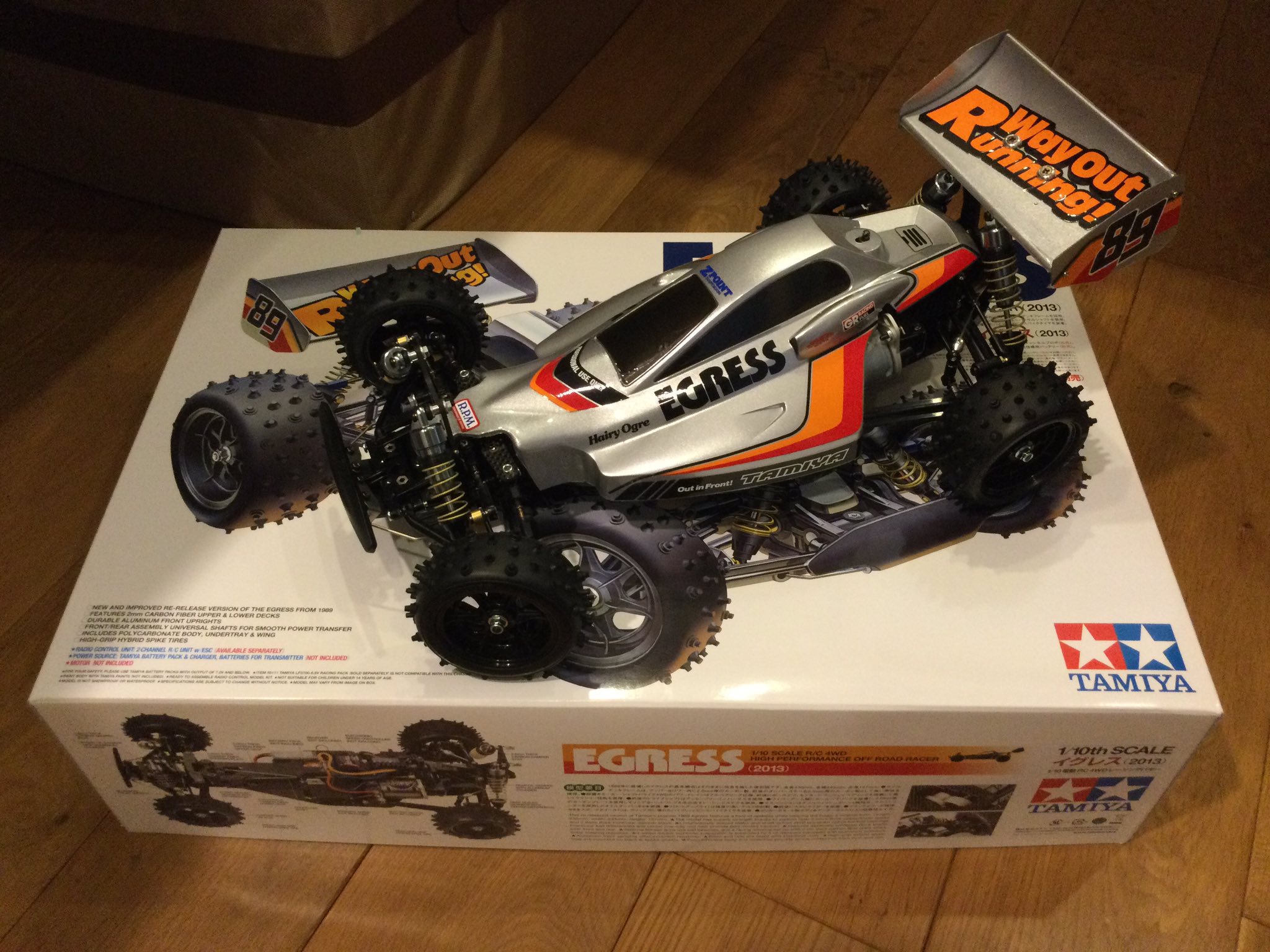 MY New Tamiya Egress 2013💪👍