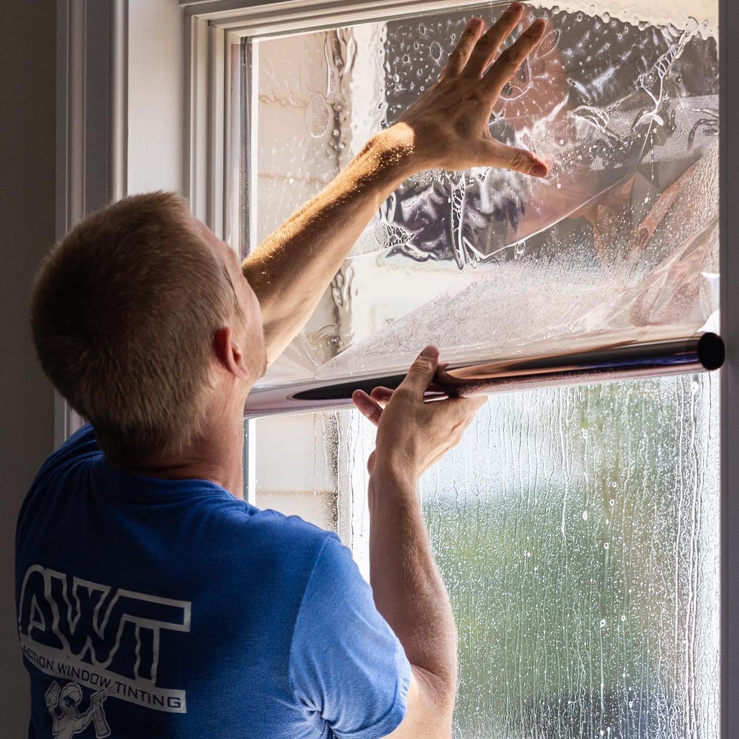 Our bronze residential window... - Action Window Tinting