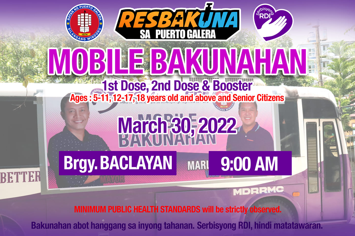 Ang Mobile Bakunahan ay... - Municipality of Puerto Galera