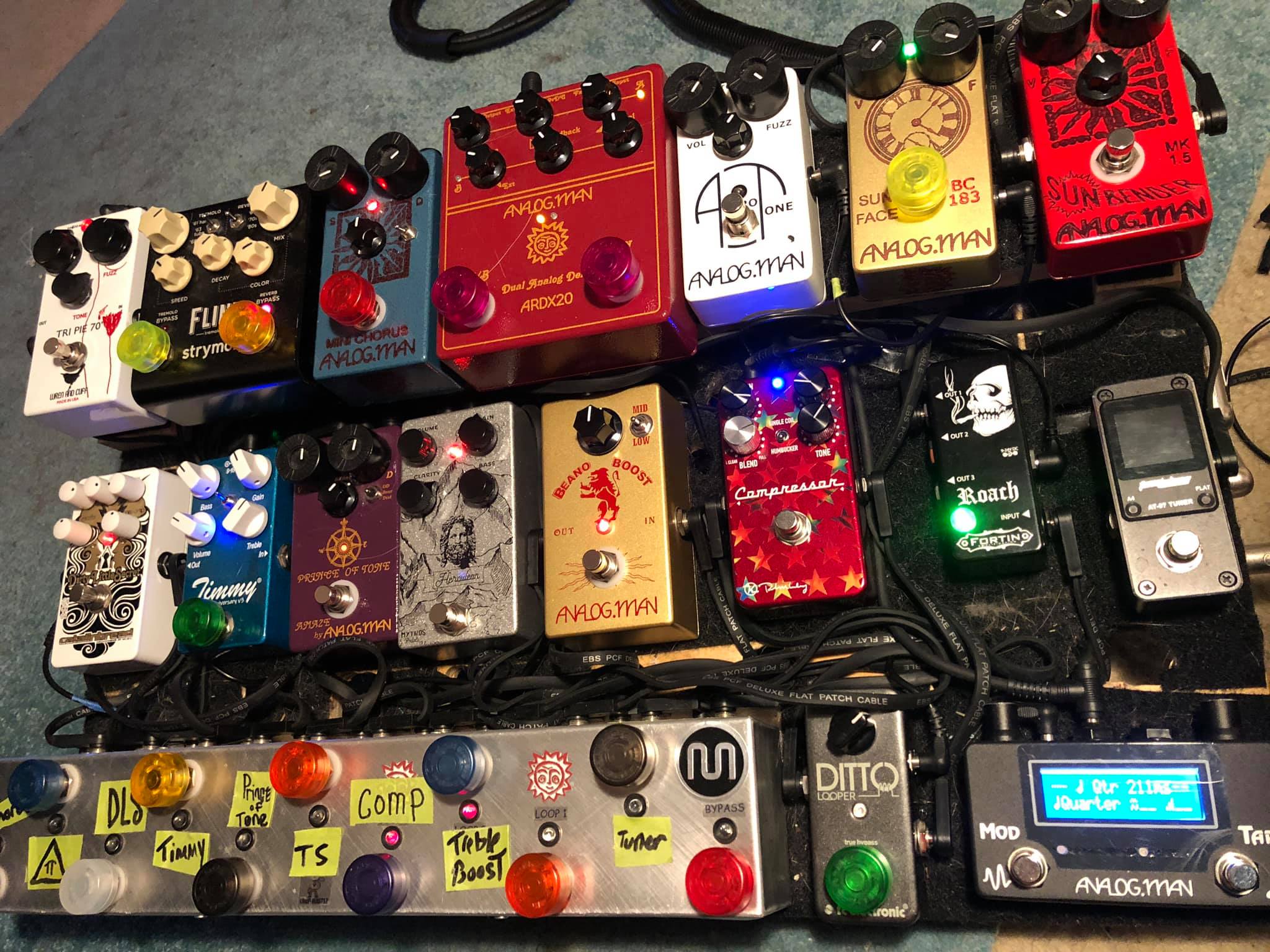 Fortin Amplification Roach pedal with Class A buffer