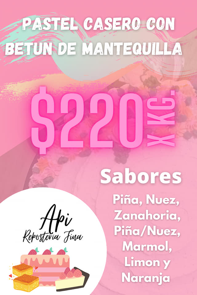 API Reposteria Fina | Aguascalientes