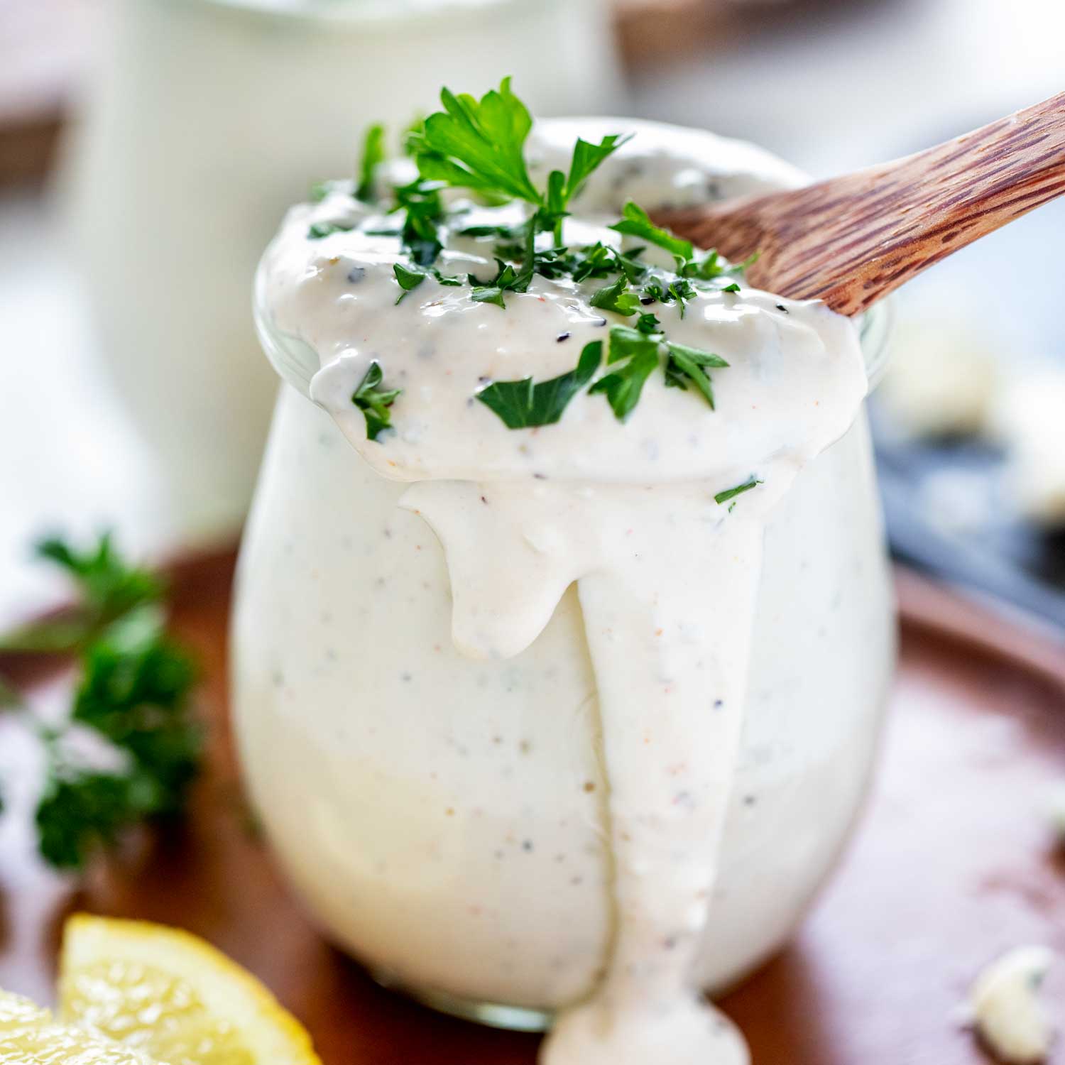 Blue cheese dressing carnivore style keto recipe