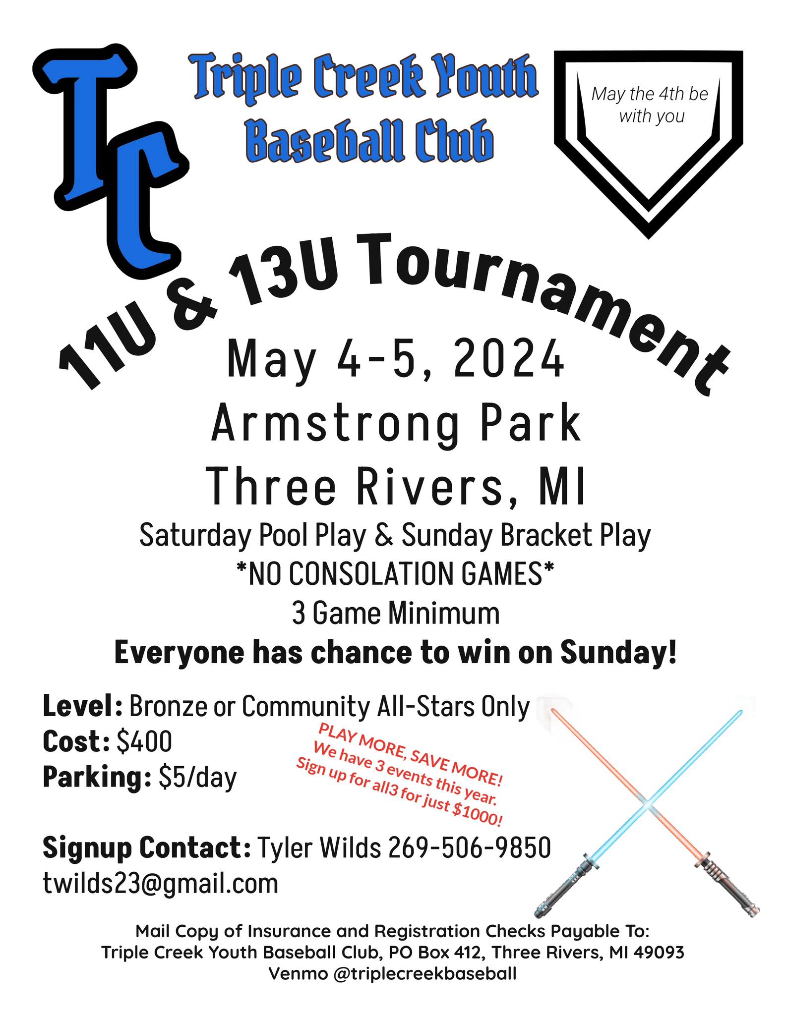 Triple Creek Pirates | Three Rivers MI