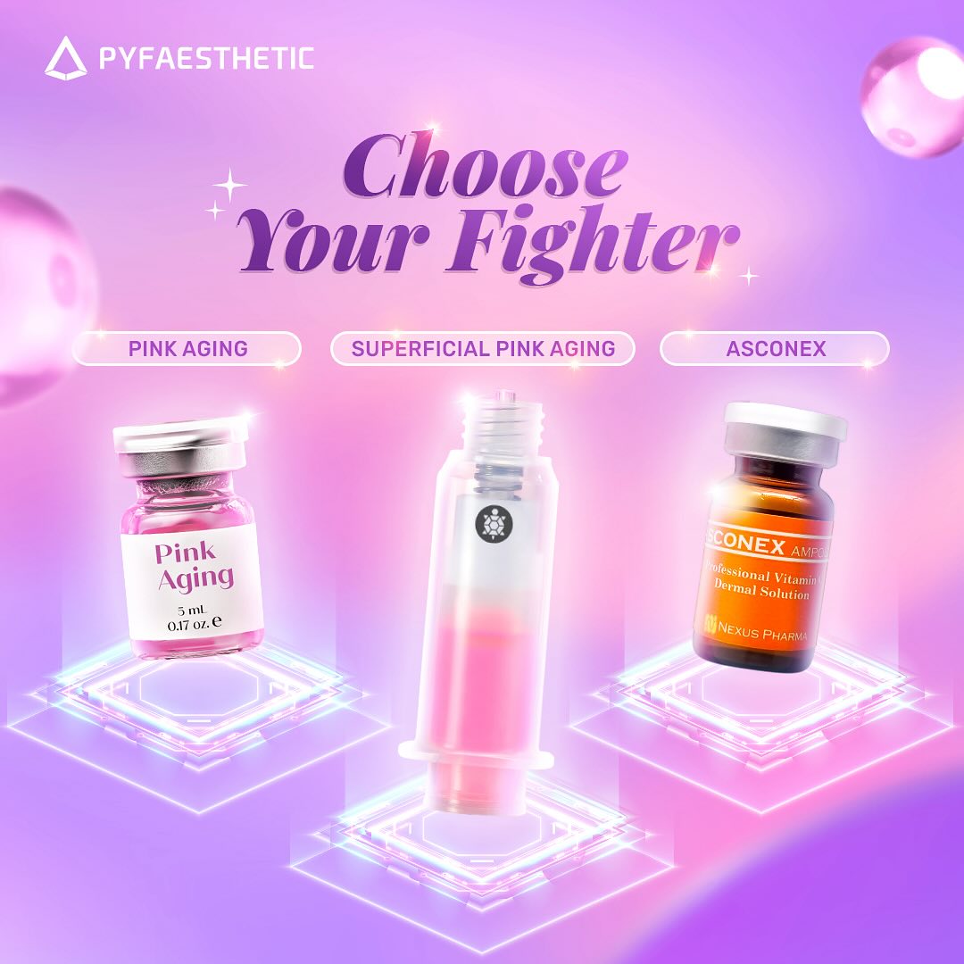 Pyfaesthetic - Choose Your Fighter ‼️ Pink Aging vs...