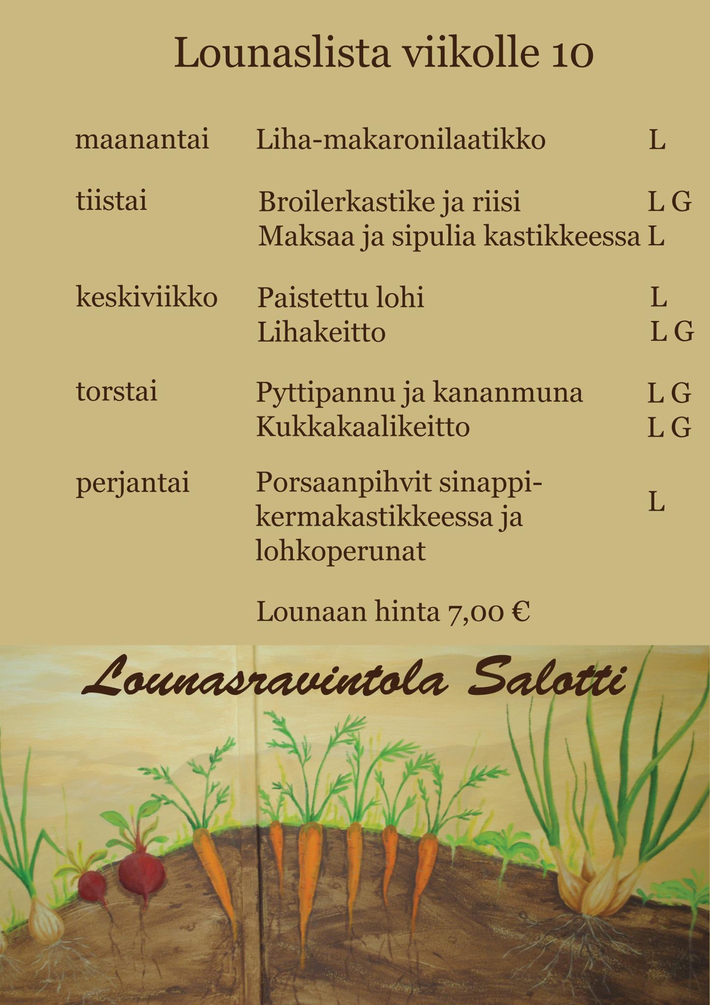 Lounas- ja Juhlapalvelu... - Lounas- ja Juhlapalvelu Salotti