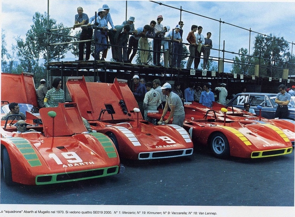 grandprix #Mugello 1970 - #Abarth 2000SP - Arturo #Merzario