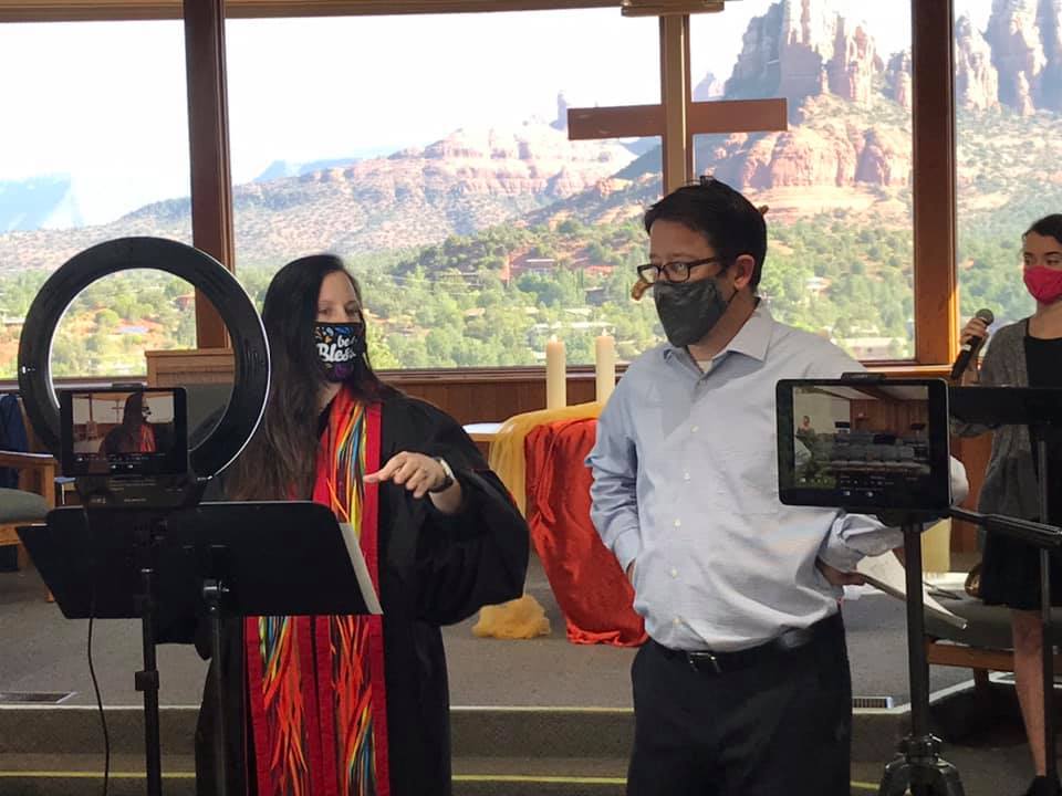 Some behind the scenes photos of... - Church of the Red Rocks | Facebook