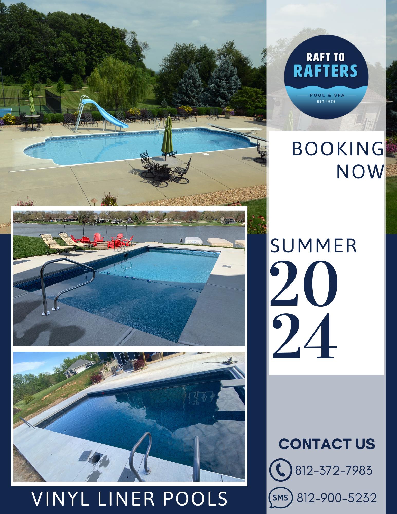 🏊🏼‍♀️🤿 Dive into luxury with... - Raft to Rafters Pool & Spa