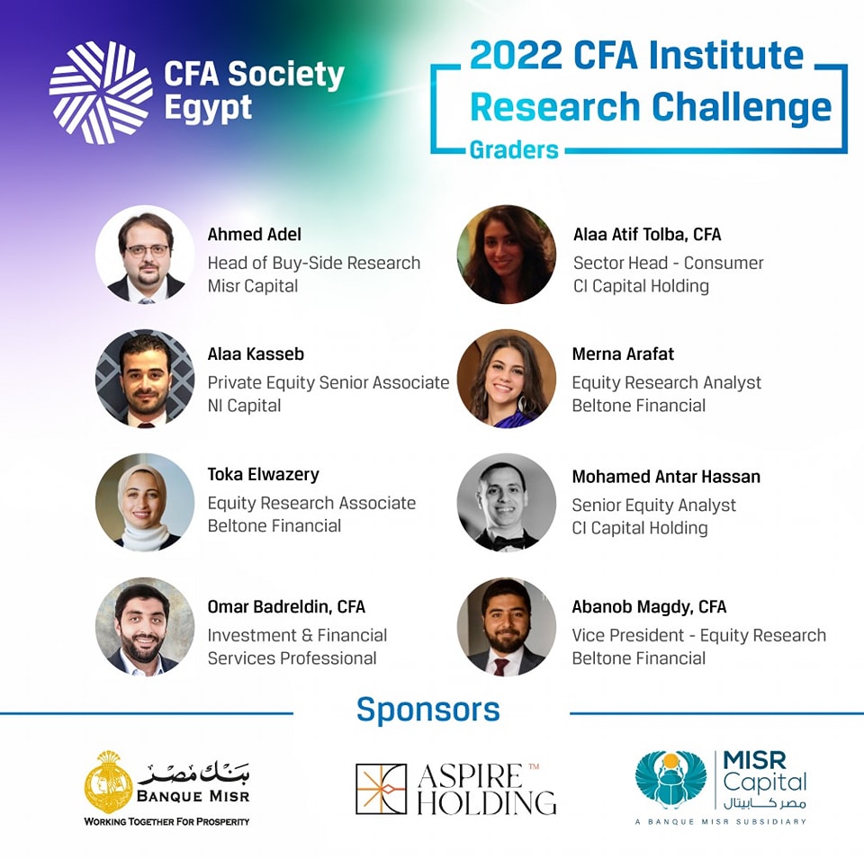CFA Society Egypt is grateful to all... - CFA Society Egypt | Facebook