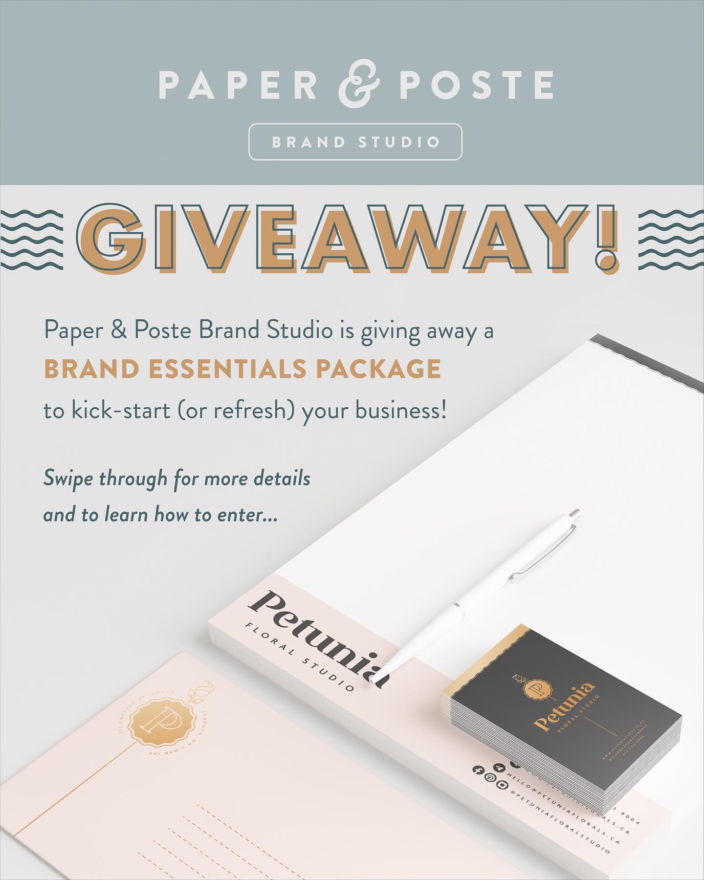 Paper & Poste - ⭐️ G I V E A W A Y ⭐️ ⠀ Get excited... | Facebook