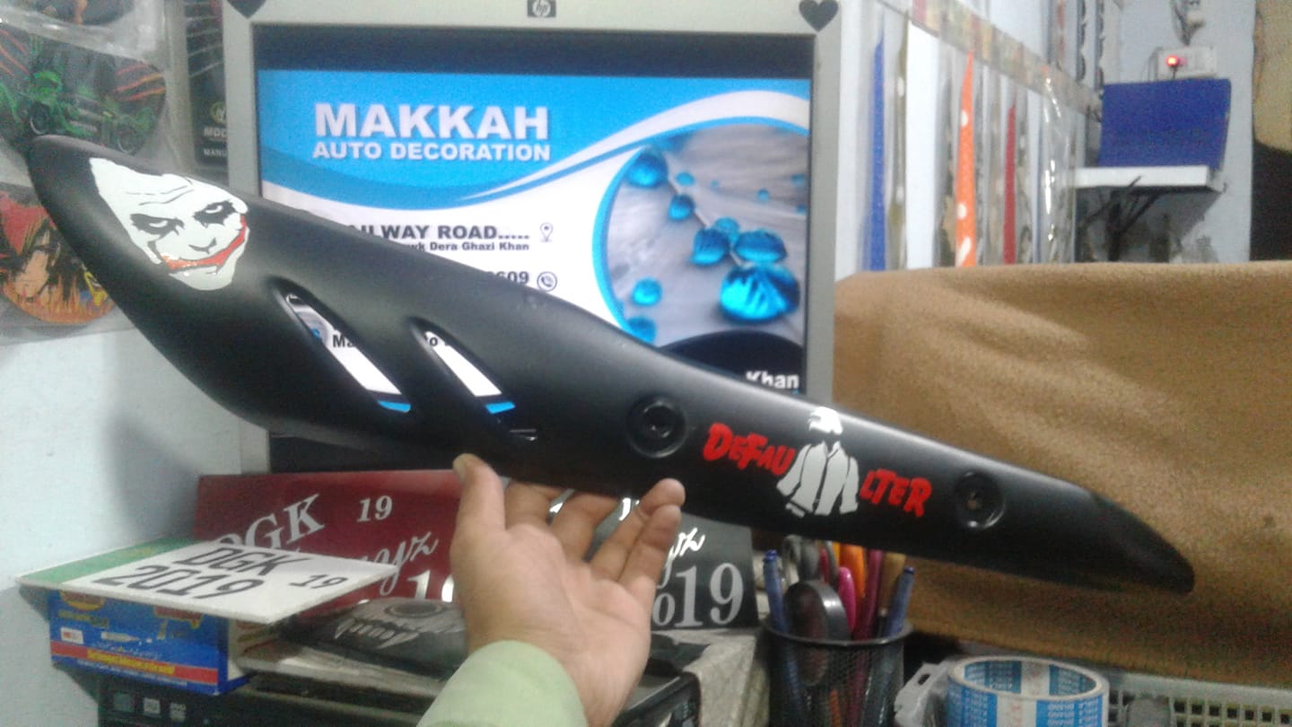 Joker + PUBG Defaulter sticker... - Makkah Auto Decoration
