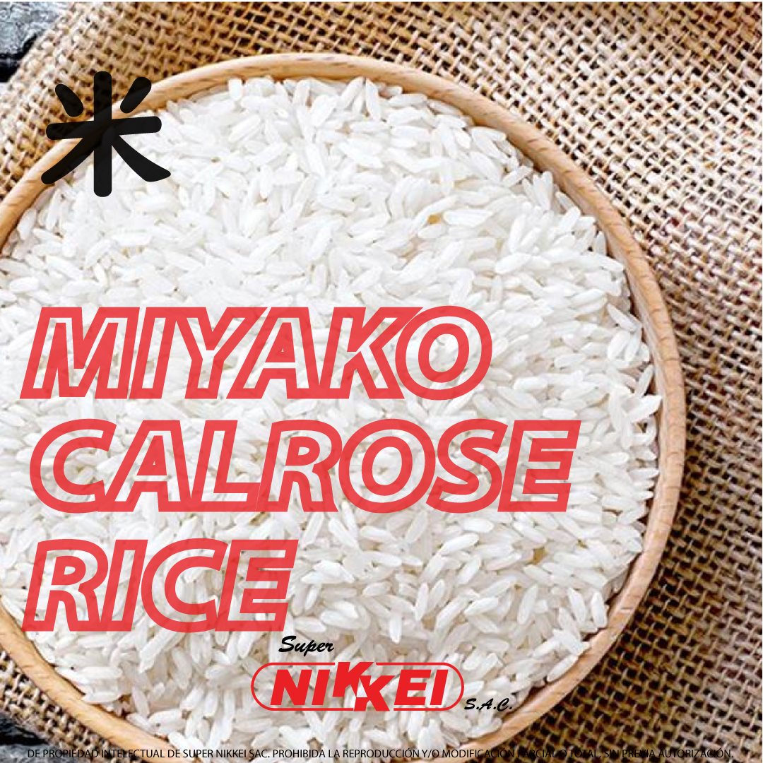 Super Nikkei - 🇯🇵 🥢¿Qué es el CALROSE RICE MIYAKO?🥢 🇯🇵 Hoy...
