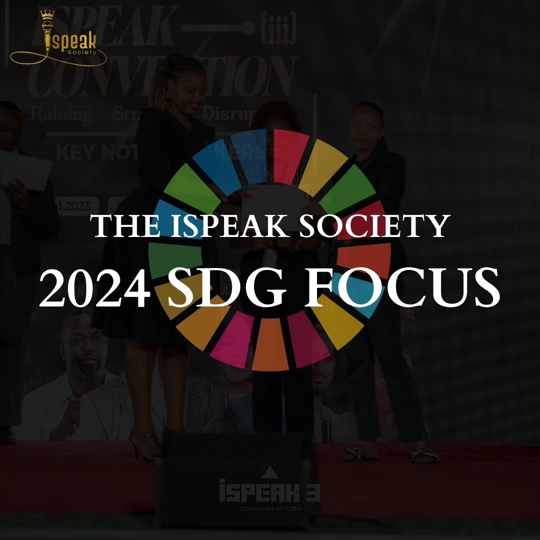 Ispeak Society - The ispeak society 2024 SDG Focus🚀🚀... | Facebook