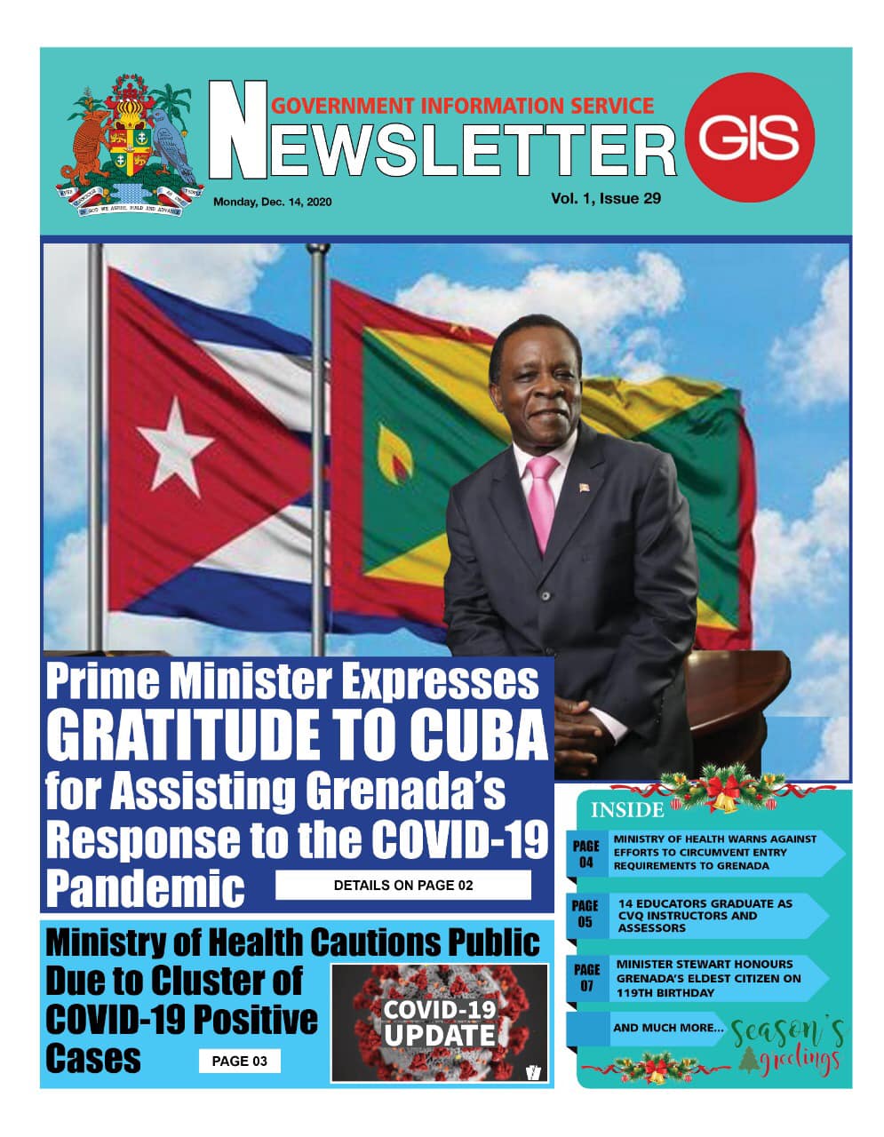 GIS Grenada - GIS NEWSLETTER VOL. 1, ISSUE 29 Also view... | Facebook