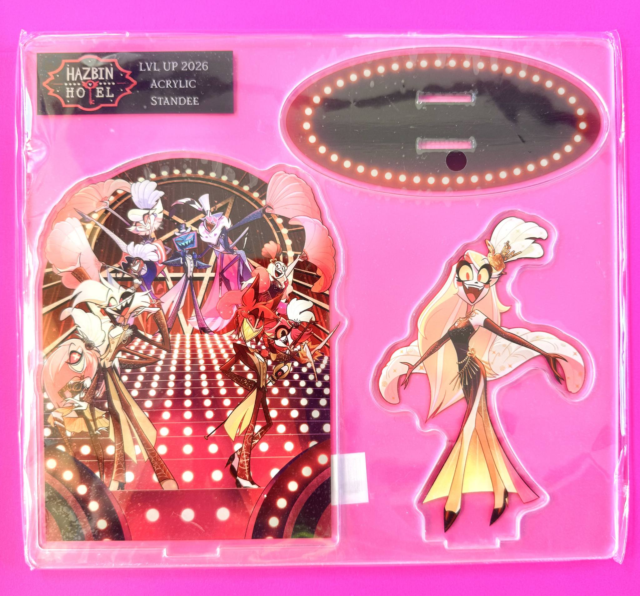 HAZBINLVLUP2026 HAZBIN LVL LVLUP2026 UP TP 2026 HOJEL но ACRYLIC