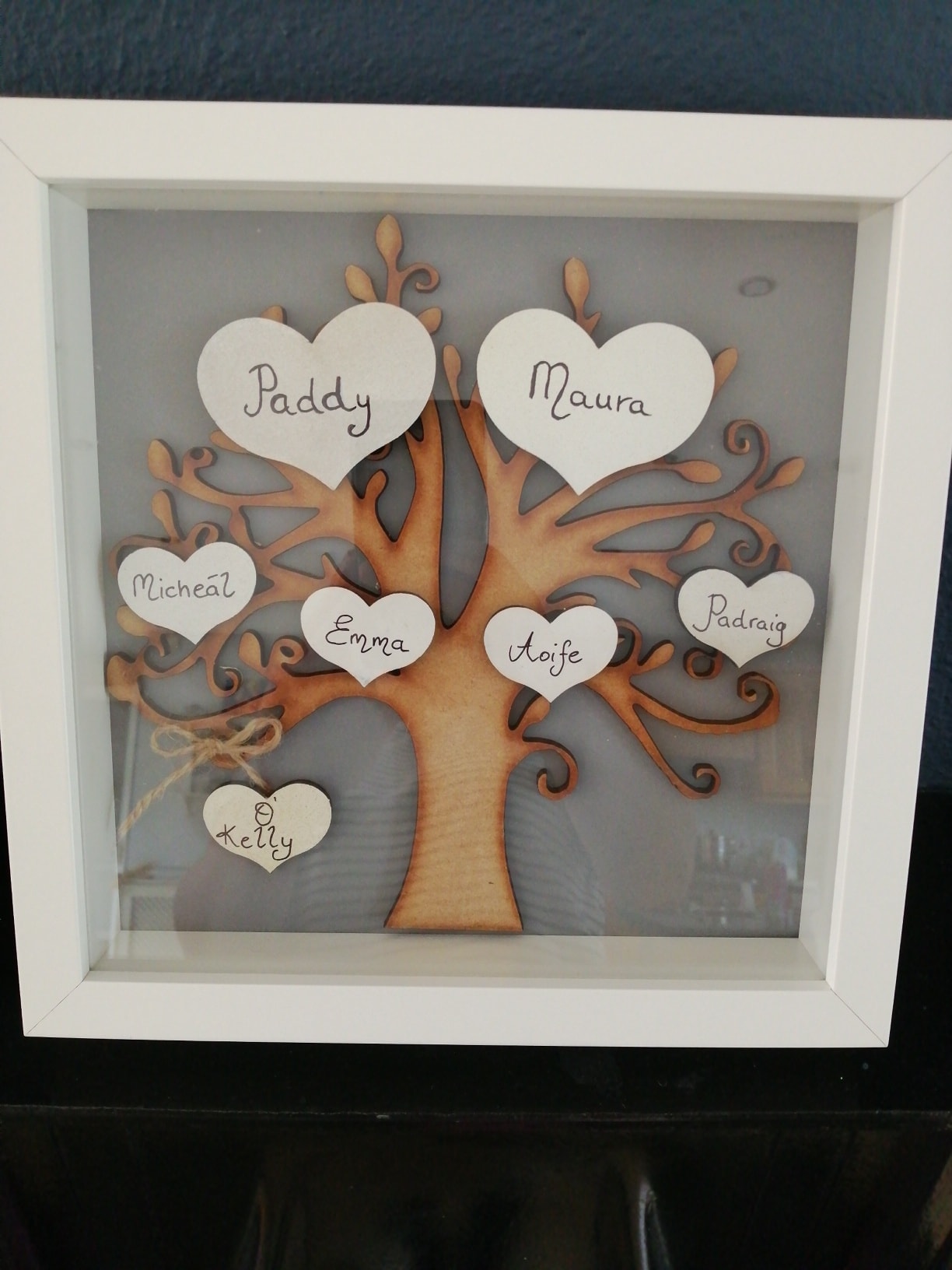 Family Love Box Frame Gift Visual Arts Photography Craft Supplies ...