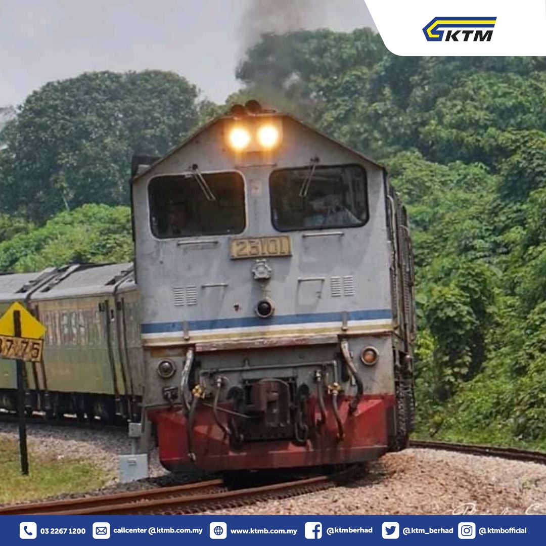 KTM Berhad - Selamat Pagi 🌹😁 #KTMB #ETS #Komuter...