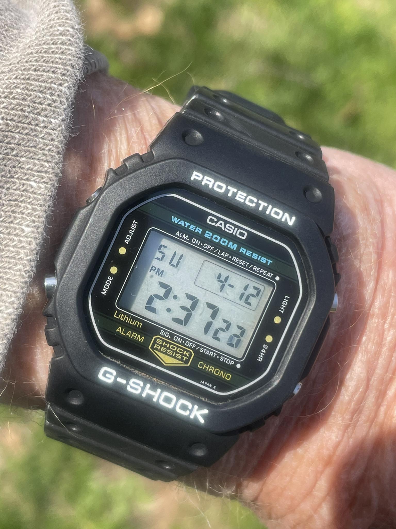 Rare Casio WW-5100, the second G-Shock model