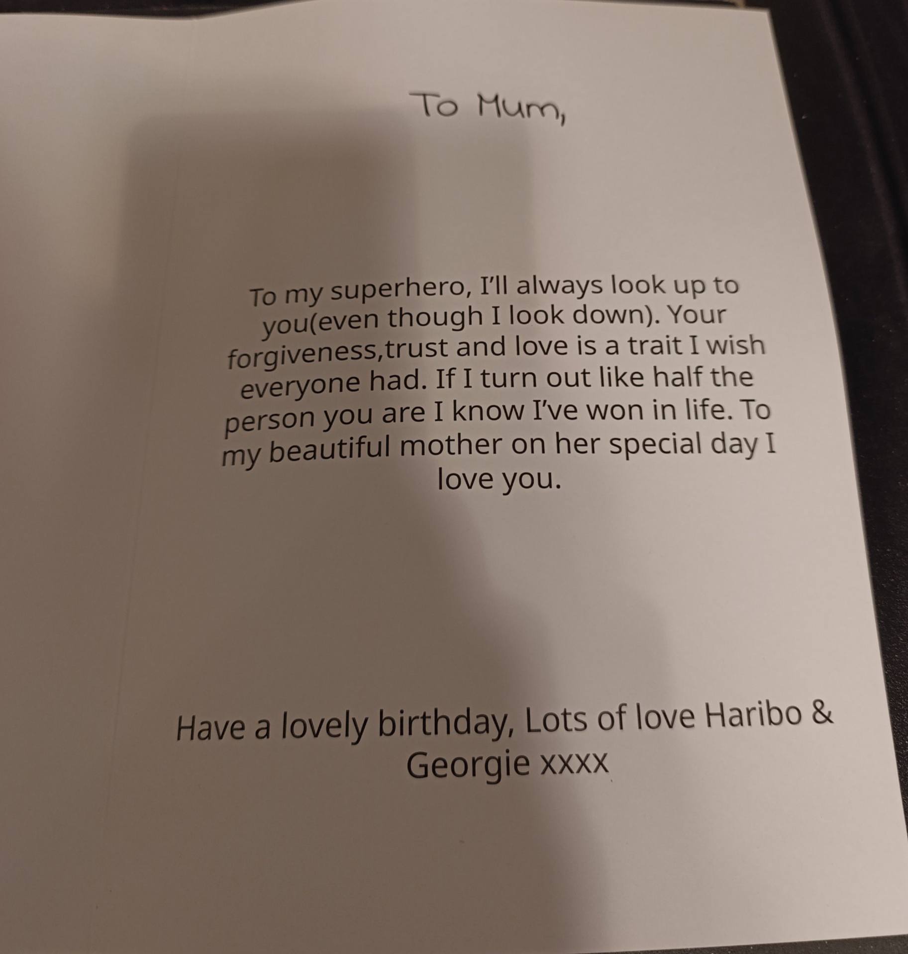 Sharon Linney - My Harry and Alfie Words mean so much to... | Facebook