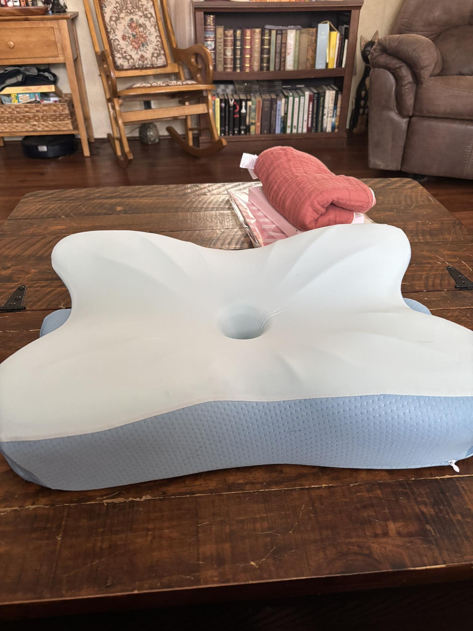 Derilla pillow for back sleepers