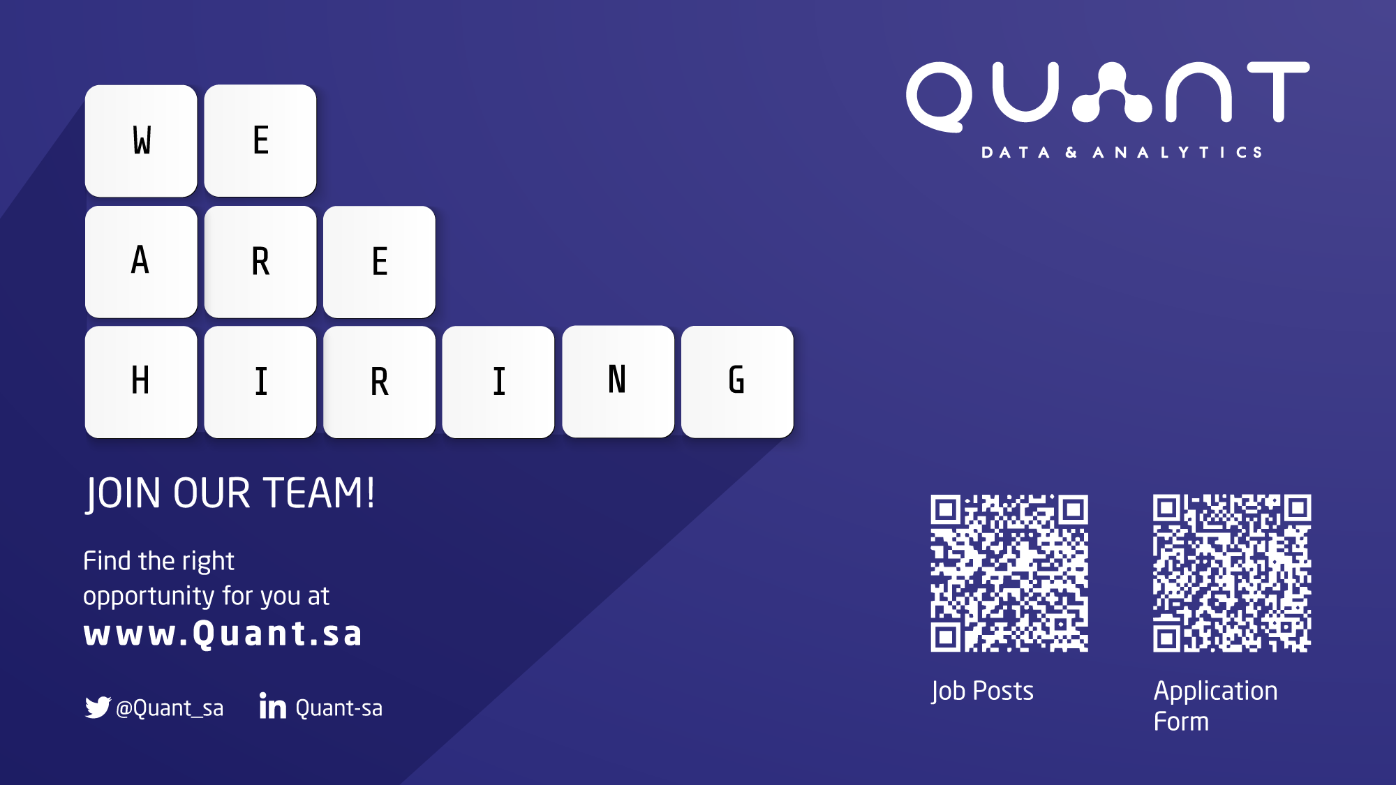 Quant Data & Analytics | Riyadh