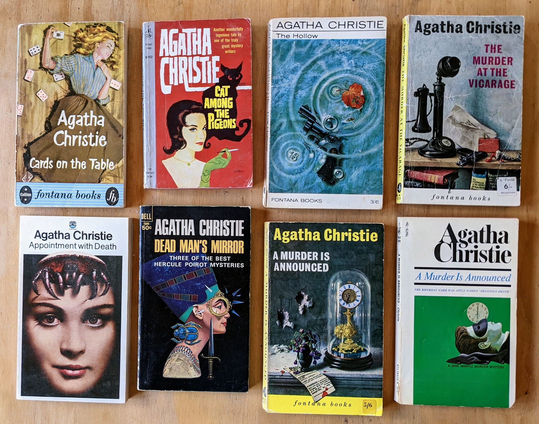 🔎 How many of Christie's books from the 1950s have you read