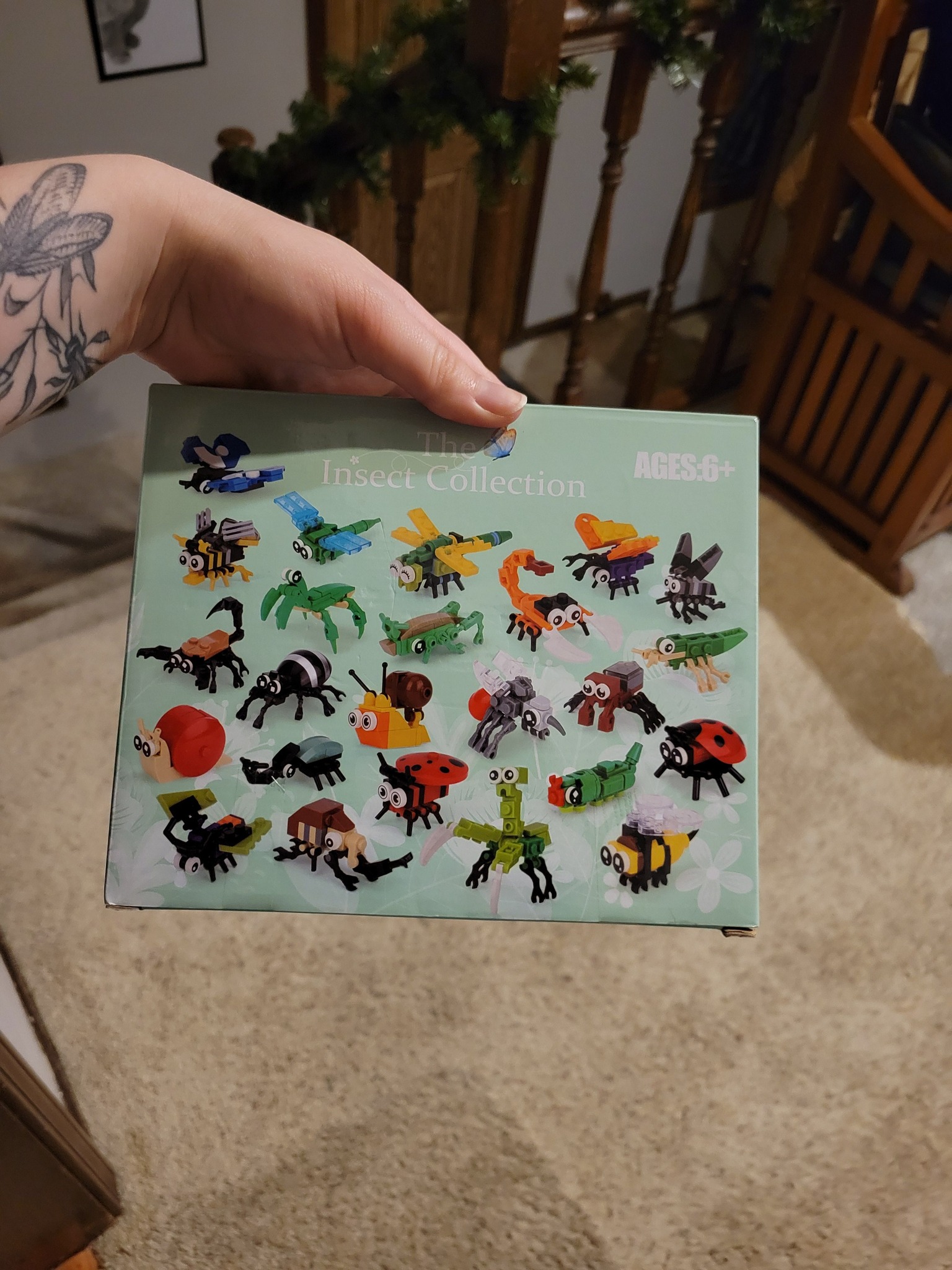 Insect Lego set from Amazon for family activity