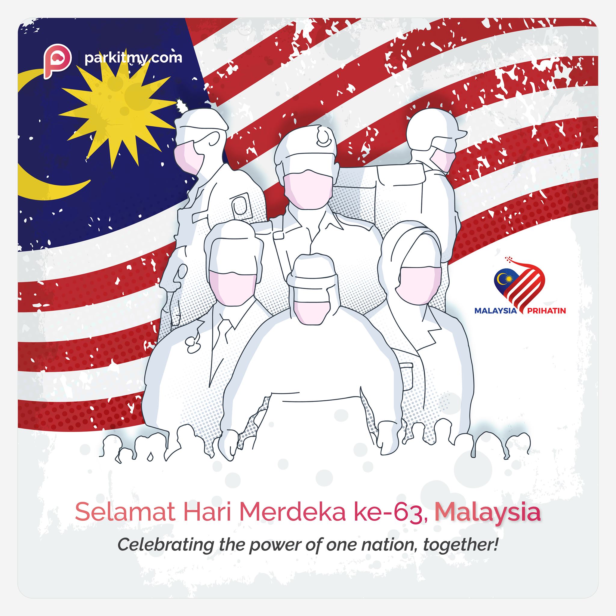 ParkIt Malaysia - Happy Independence Day! Here’s to you,...