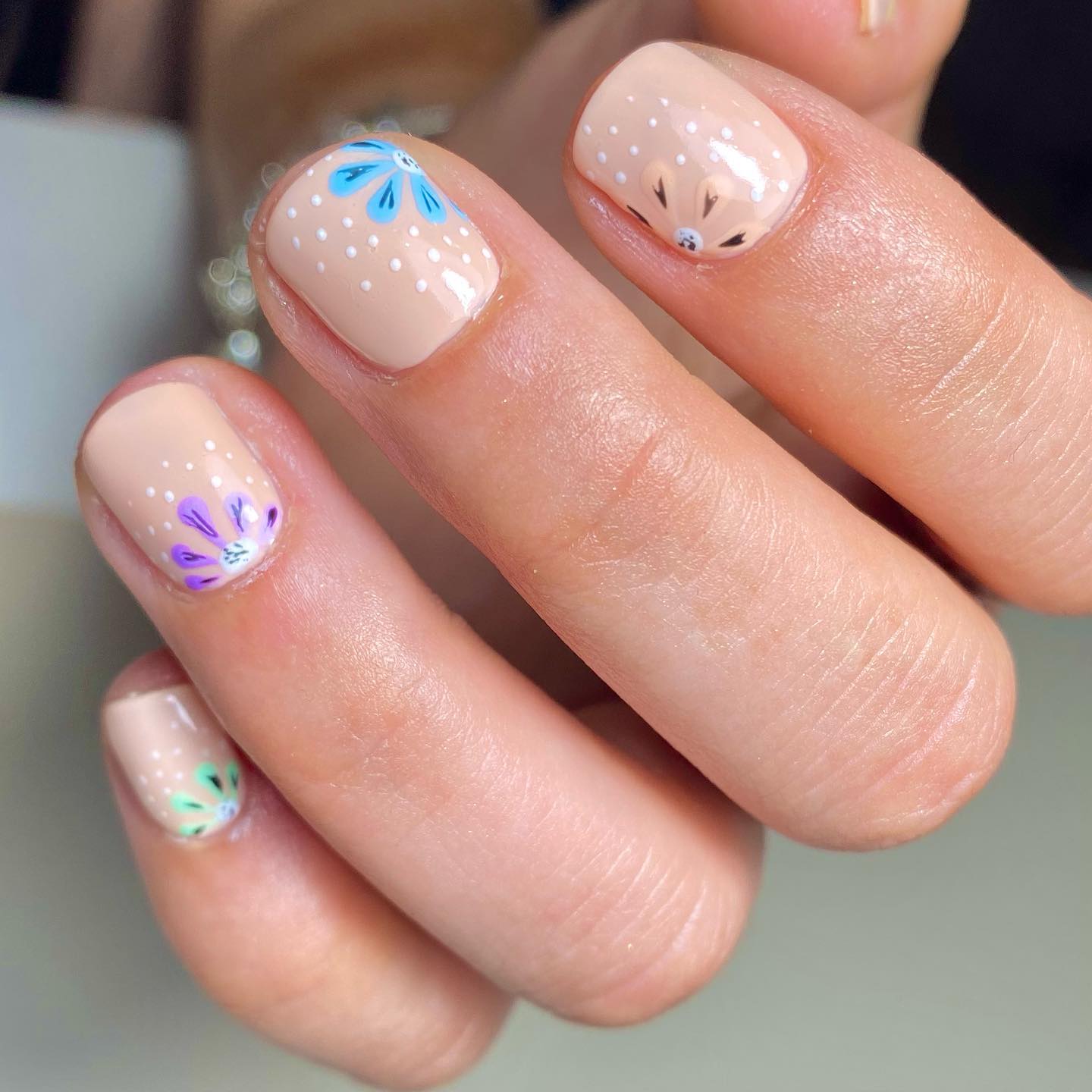 Moss Mani’s - My first work my mani where the client... | Facebook