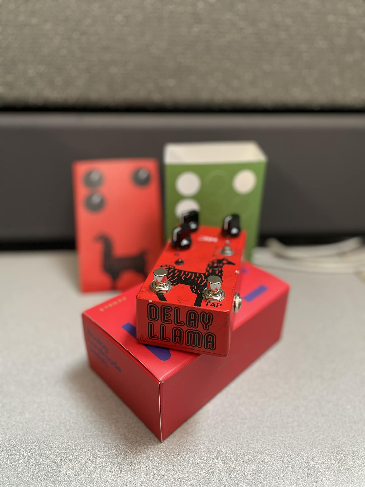 I traded some new pedals and picked up a vintage JHS Emperor V1