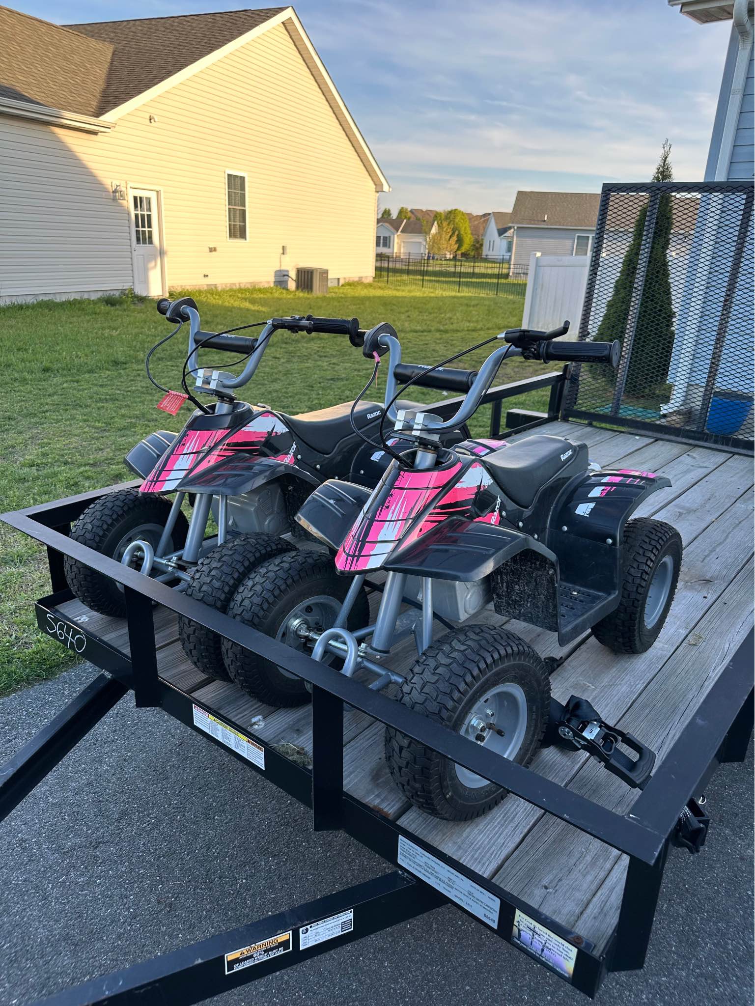 Razor four wheeler quads /do not work at the moment they do need new ...