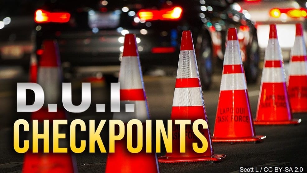 DUI Checkpoints California | Facebook