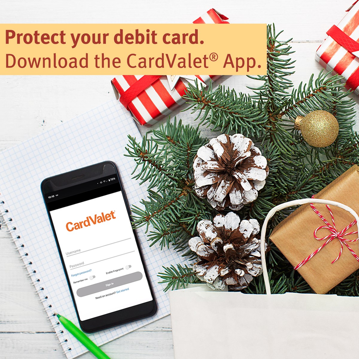 Canandaigua National Bank - Protect your CNB debit card this holiday ...