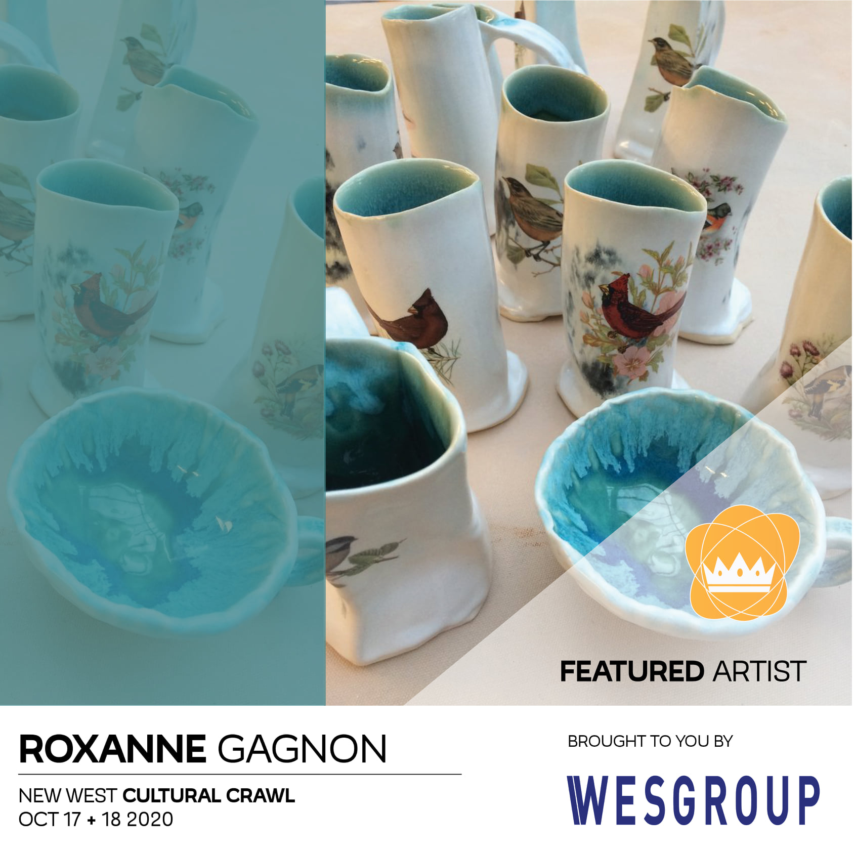 New - Roxanne Gagnon creates and produces ceramic work that will be ...