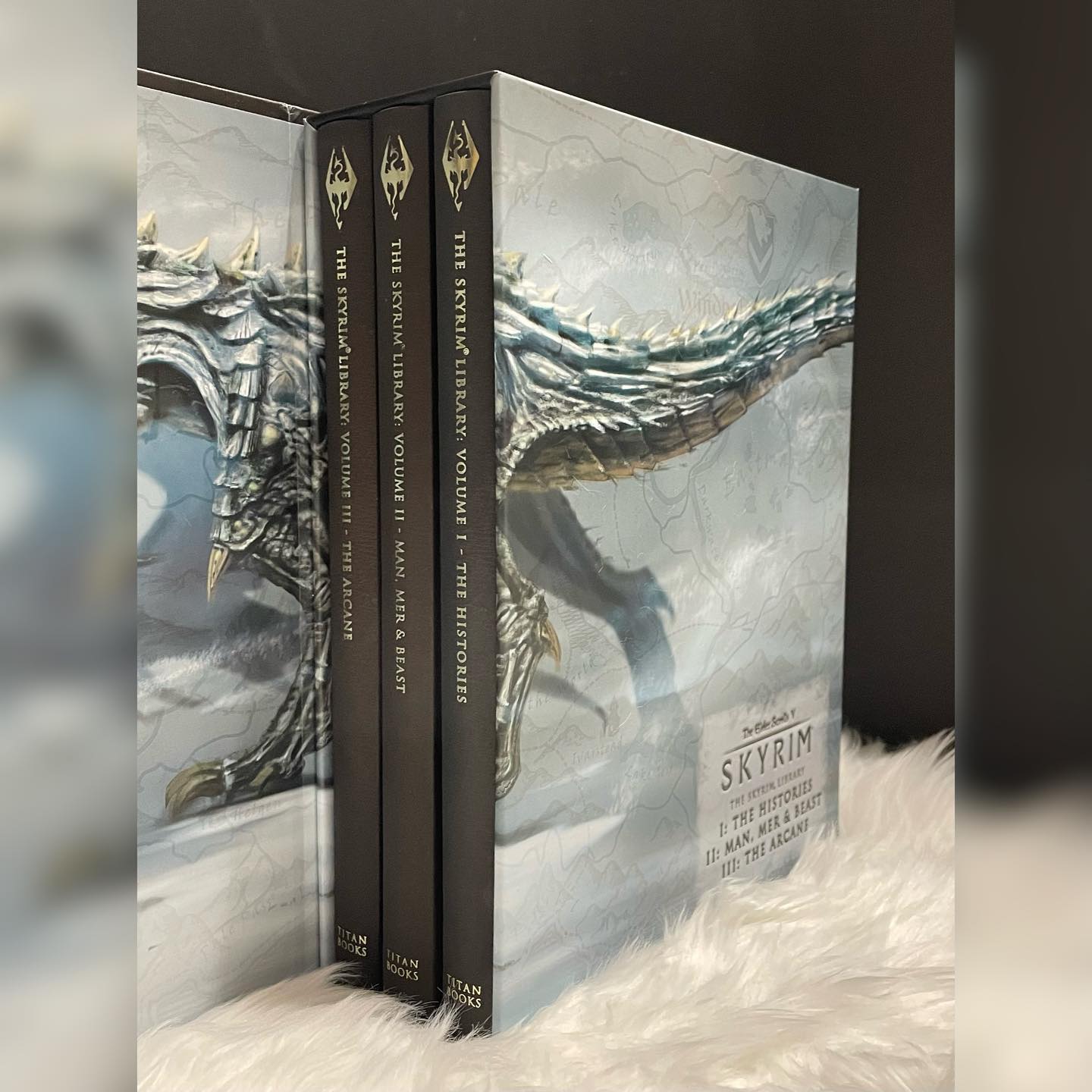 The full collected set of Skyrim Library volumes just hit its