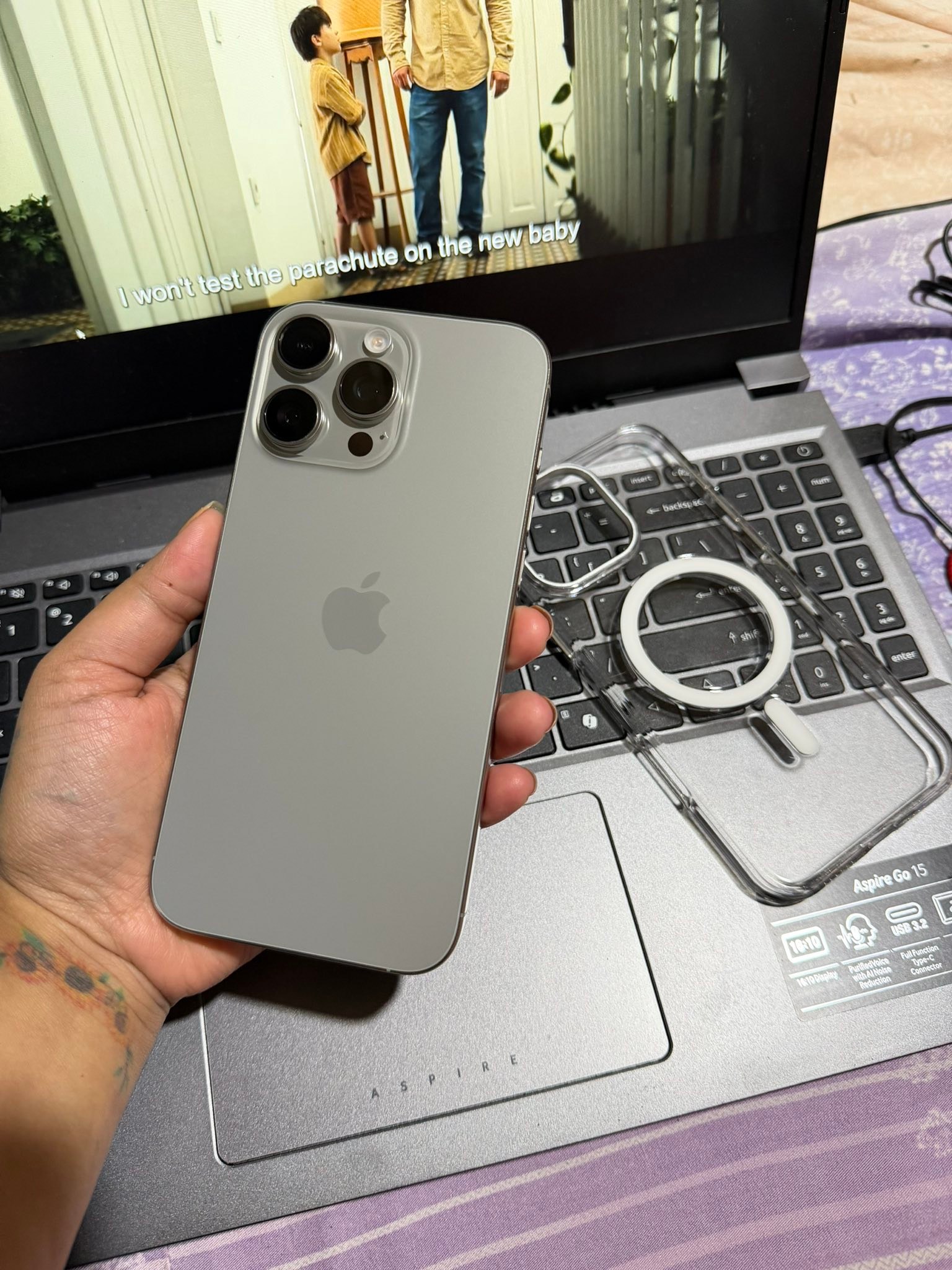 iPhone 16 Pro Max 256gb Natural Titanium?