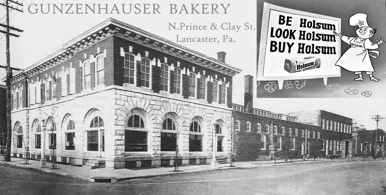 Remember this Bread 'Slogan'. GUNZENHAUSER BAKERY N.Prince & Clay