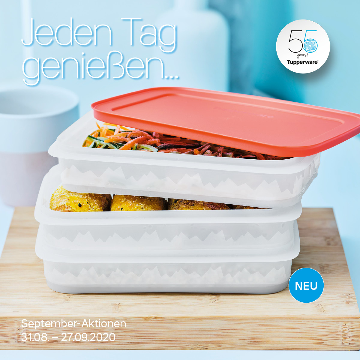 Einfrieren war nie einfacher! ❄️🍒🍓 Der Eiskristall Stapelprofi holt das Maximum aus deinem Gefrierschrank