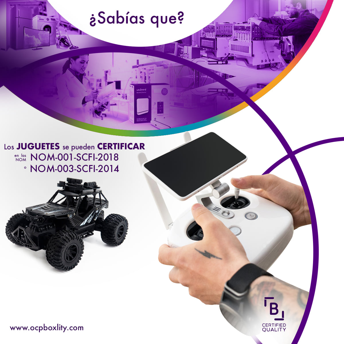 OCP Boxlity - ¿Sabías que? Los juguetes se pueden...