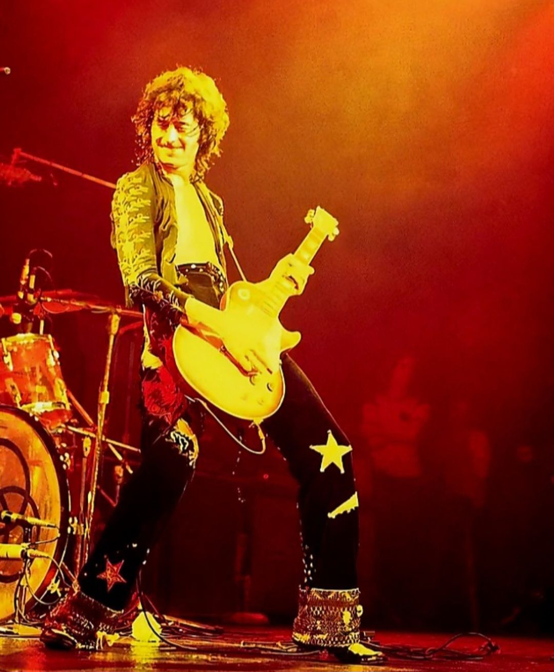 What do you think about Jimmy's stage wear style in Led Zeppelin?