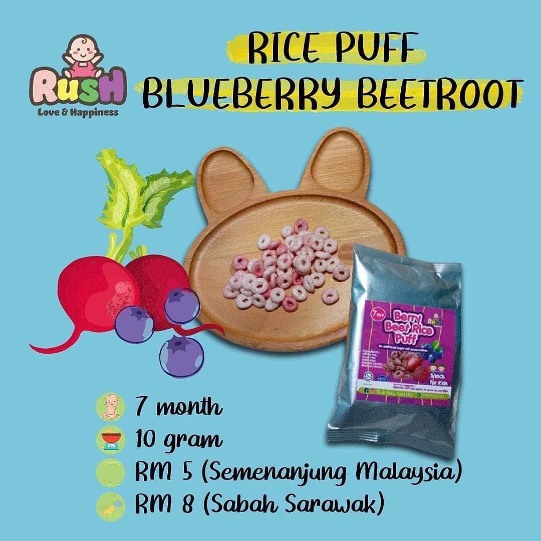 Rush - MOMMIES BOLEH PURCHASE FRUIT RICE PUFF 😍 Posted @withregram ...