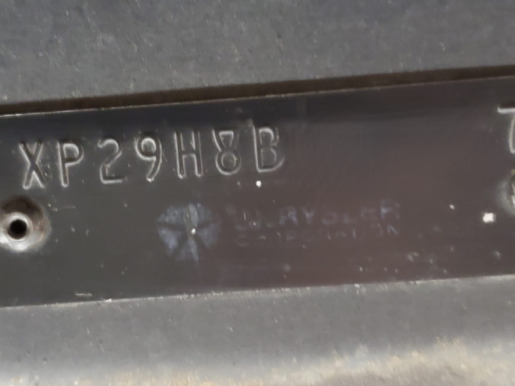 Is the 6th digit of a 1968 Charger VIN an 8?