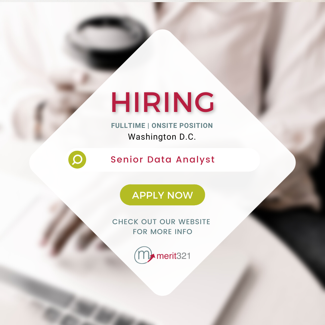 The Senior Data Analyst... - Merit 321, Launching Careers | Facebook